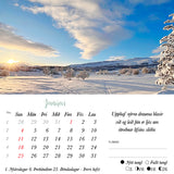 Borðdagatal með orðaperlum 2026